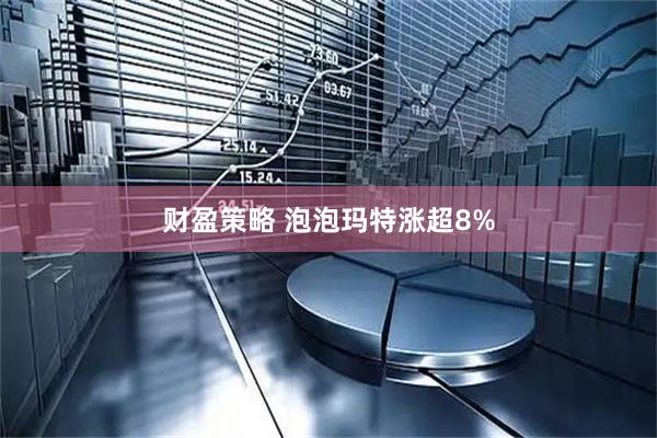 财盈策略 泡泡玛特涨超8%