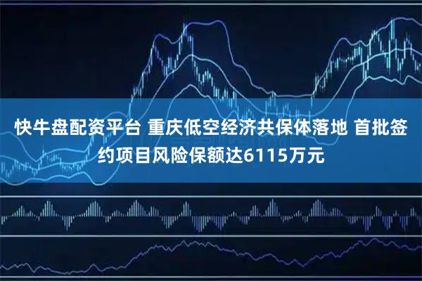 快牛盘配资平台 重庆低空经济共保体落地 首批签约项目风险保额达6115万元